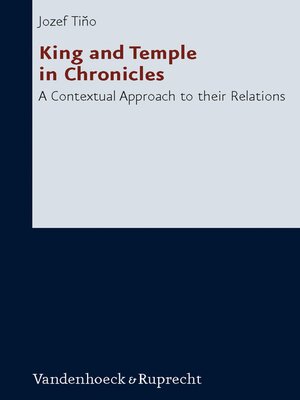 cover image of King and Temple in Chronicles